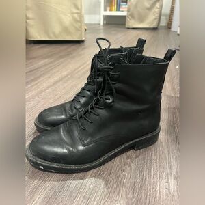 Sam Edelman Combat Boots Size 8